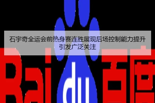 石宇奇全运会前热身赛连胜展现后场控制能力提升引发广泛关注
